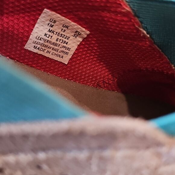 Merrell Sneakers - Gray and Blue Size 1 - Picture 8 of 10